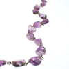 Vintage Art Deco Genuine Tumbled Amethyst Gemstone Necklace by 1930s - Vintage Meet Modern Vintage Jewelry - Chicago, Illinois - #oldhollywoodglamour #vintagemeetmodern #designervintage #jewelrybox #antiquejewelry #vintagejewelry