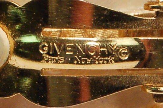 Givenchy Mabe Peral Earrings, Oval, Oversized, Couture, Designer, Runway, Clip-on by Givenchy - Vintage Meet Modern Vintage Jewelry - Chicago, Illinois - #oldhollywoodglamour #vintagemeetmodern #designervintage #jewelrybox #antiquejewelry #vintagejewelry