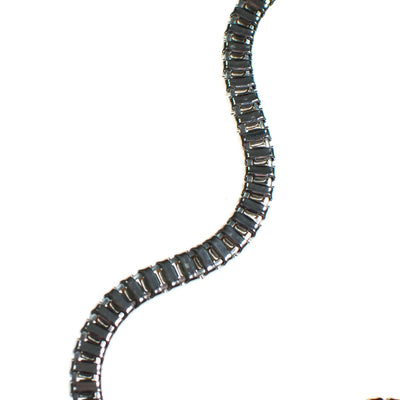 Vintage Art Deco Diamante Baquette Choker Necklace by Art Deco - Vintage Meet Modern Vintage Jewelry - Chicago, Illinois - #oldhollywoodglamour #vintagemeetmodern #designervintage #jewelrybox #antiquejewelry #vintagejewelry