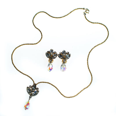 Vintage Juliana Rhinestone Pendant Necklace by Juliana - Vintage Meet Modern Vintage Jewelry - Chicago, Illinois - #oldhollywoodglamour #vintagemeetmodern #designervintage #jewelrybox #antiquejewelry #vintagejewelry