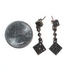 Vintage Sterling Sterling Silver and Marcasite Drop Earrings by Sterling Silver - Vintage Meet Modern Vintage Jewelry - Chicago, Illinois - #oldhollywoodglamour #vintagemeetmodern #designervintage #jewelrybox #antiquejewelry #vintagejewelry