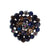 Vintage Weiss Brooch, Purple, Blue, Gold, and Red Rhinestones, Diamante Crystals, Silver Tone Setting, Brooches and Pins
