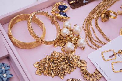 Vintage Monet Brushed Textured Gold Bangle Bracelet by Monet - Vintage Meet Modern Vintage Jewelry - Chicago, Illinois - #oldhollywoodglamour #vintagemeetmodern #designervintage #jewelrybox #antiquejewelry #vintagejewelry