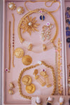 Vintage Christian Dior Diamante Crystal Drop Statement Earrings by Christian Dior - Vintage Meet Modern Vintage Jewelry - Chicago, Illinois - #oldhollywoodglamour #vintagemeetmodern #designervintage #jewelrybox #antiquejewelry #vintagejewelry