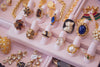 Vintage 1960s Royal Blue Statement Ring by 1960s - Vintage Meet Modern Vintage Jewelry - Chicago, Illinois - #oldhollywoodglamour #vintagemeetmodern #designervintage #jewelrybox #antiquejewelry #vintagejewelry