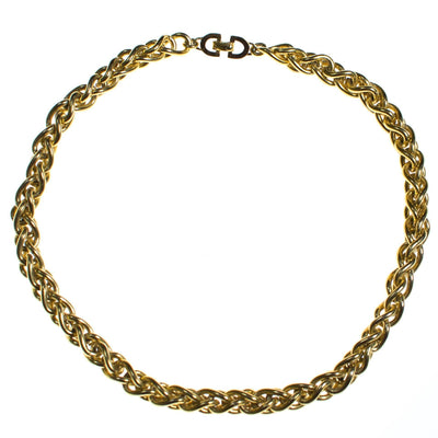 Vintage Christian Dior Classic Gold Chain Necklace by Christian Dior - Vintage Meet Modern Vintage Jewelry - Chicago, Illinois - #oldhollywoodglamour #vintagemeetmodern #designervintage #jewelrybox #antiquejewelry #vintagejewelry