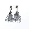 Vintage Sarah Coventry Silver Tassel Earrings by Sarah Coventry - Vintage Meet Modern Vintage Jewelry - Chicago, Illinois - #oldhollywoodglamour #vintagemeetmodern #designervintage #jewelrybox #antiquejewelry #vintagejewelry