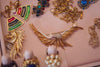 Vintage 1980s Gold and Rhinestone Horse Brooch by 1980s - Vintage Meet Modern Vintage Jewelry - Chicago, Illinois - #oldhollywoodglamour #vintagemeetmodern #designervintage #jewelrybox #antiquejewelry #vintagejewelry