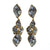 Vintage Christian Dior Diamante Crystal Drop Statement Earrings