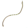 Vintage Peridot Tennis Bracelet 18kt Gold Over Sterling Silver by Peridot - Vintage Meet Modern Vintage Jewelry - Chicago, Illinois - #oldhollywoodglamour #vintagemeetmodern #designervintage #jewelrybox #antiquejewelry #vintagejewelry