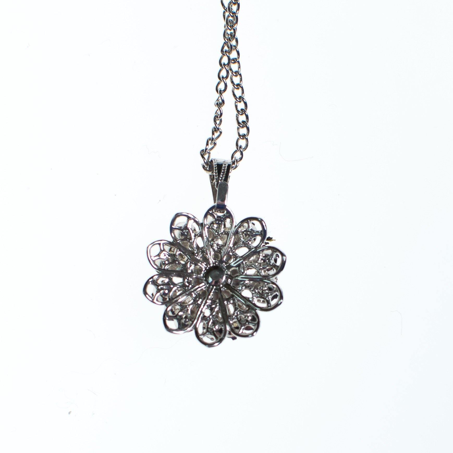 Vintage Sarah Coventry Petite Diamante Rhinestone Starburst Pendant Necklace by Sarah Coventry - Vintage Meet Modern Vintage Jewelry - Chicago, Illinois - #oldhollywoodglamour #vintagemeetmodern #designervintage #jewelrybox #antiquejewelry #vintagejewelry