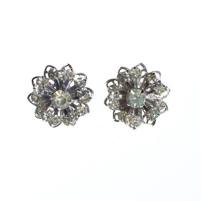 Vintage Sarah Coventry Petite Diamante Rhinestone Earrings by Sarah Coventry - Vintage Meet Modern Vintage Jewelry - Chicago, Illinois - #oldhollywoodglamour #vintagemeetmodern #designervintage #jewelrybox #antiquejewelry #vintagejewelry