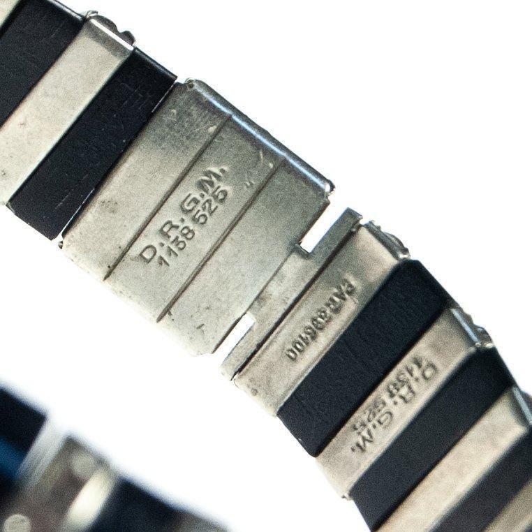 Vintage Deutsches Reich Gebrauchsmuster DRGM Bakelite and Rhinestone Schreiber and Hiller Bracelet by German - Vintage Meet Modern Vintage Jewelry - Chicago, Illinois - #oldhollywoodglamour #vintagemeetmodern #designervintage #jewelrybox #antiquejewelry #vintagejewelry