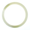 Vintage Authentic Green and White Jade Bangle Bracelet by Jade - Vintage Meet Modern Vintage Jewelry - Chicago, Illinois - #oldhollywoodglamour #vintagemeetmodern #designervintage #jewelrybox #antiquejewelry #vintagejewelry