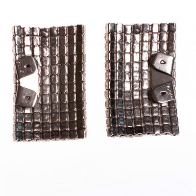 Vintage Art Deco Shoe Clips with Rhodium Plating by Art Deco - Vintage Meet Modern Vintage Jewelry - Chicago, Illinois - #oldhollywoodglamour #vintagemeetmodern #designervintage #jewelrybox #antiquejewelry #vintagejewelry