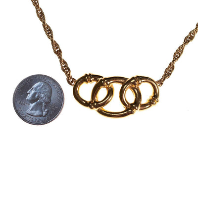 Vintage 1960s Crown Trifari Bamboo Necklace by Crown Trifari - Vintage Meet Modern Vintage Jewelry - Chicago, Illinois - #oldhollywoodglamour #vintagemeetmodern #designervintage #jewelrybox #antiquejewelry #vintagejewelry