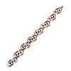 Vintage Lisner Red Rhinestone Bracelet by Lisner - Vintage Meet Modern Vintage Jewelry - Chicago, Illinois - #oldhollywoodglamour #vintagemeetmodern #designervintage #jewelrybox #antiquejewelry #vintagejewelry