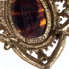 Vintage Florenza Cameo Tortoise with Faux Pearls by Florenza - Vintage Meet Modern Vintage Jewelry - Chicago, Illinois - #oldhollywoodglamour #vintagemeetmodern #designervintage #jewelrybox #antiquejewelry #vintagejewelry