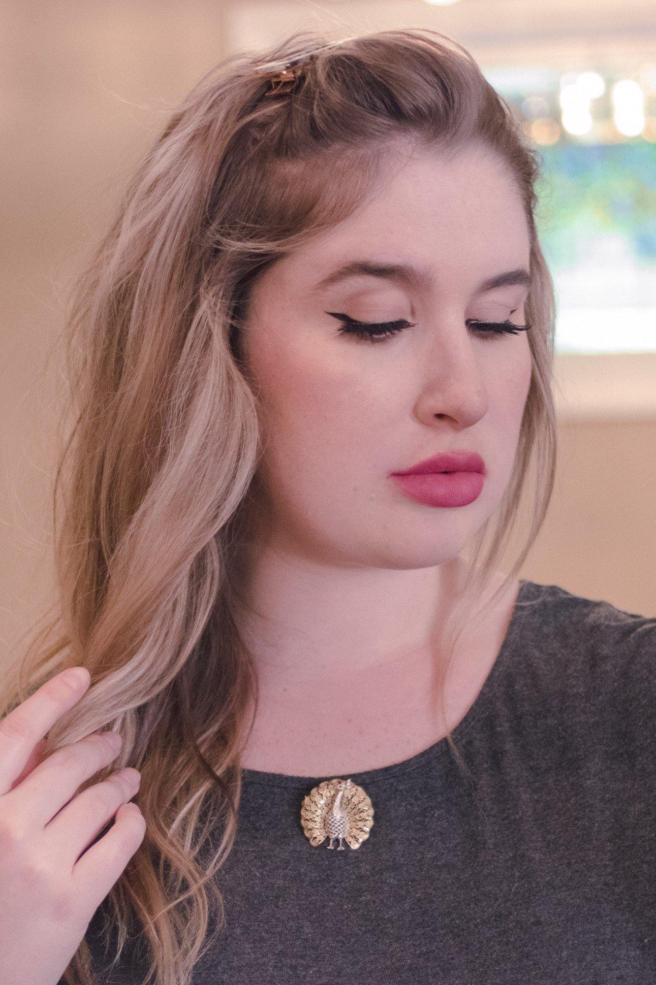 Vintage Peacock Filigree Brooch set in 800 Silver and Gold Wash by 800 Silver - Vintage Meet Modern Vintage Jewelry - Chicago, Illinois - #oldhollywoodglamour #vintagemeetmodern #designervintage #jewelrybox #antiquejewelry #vintagejewelry