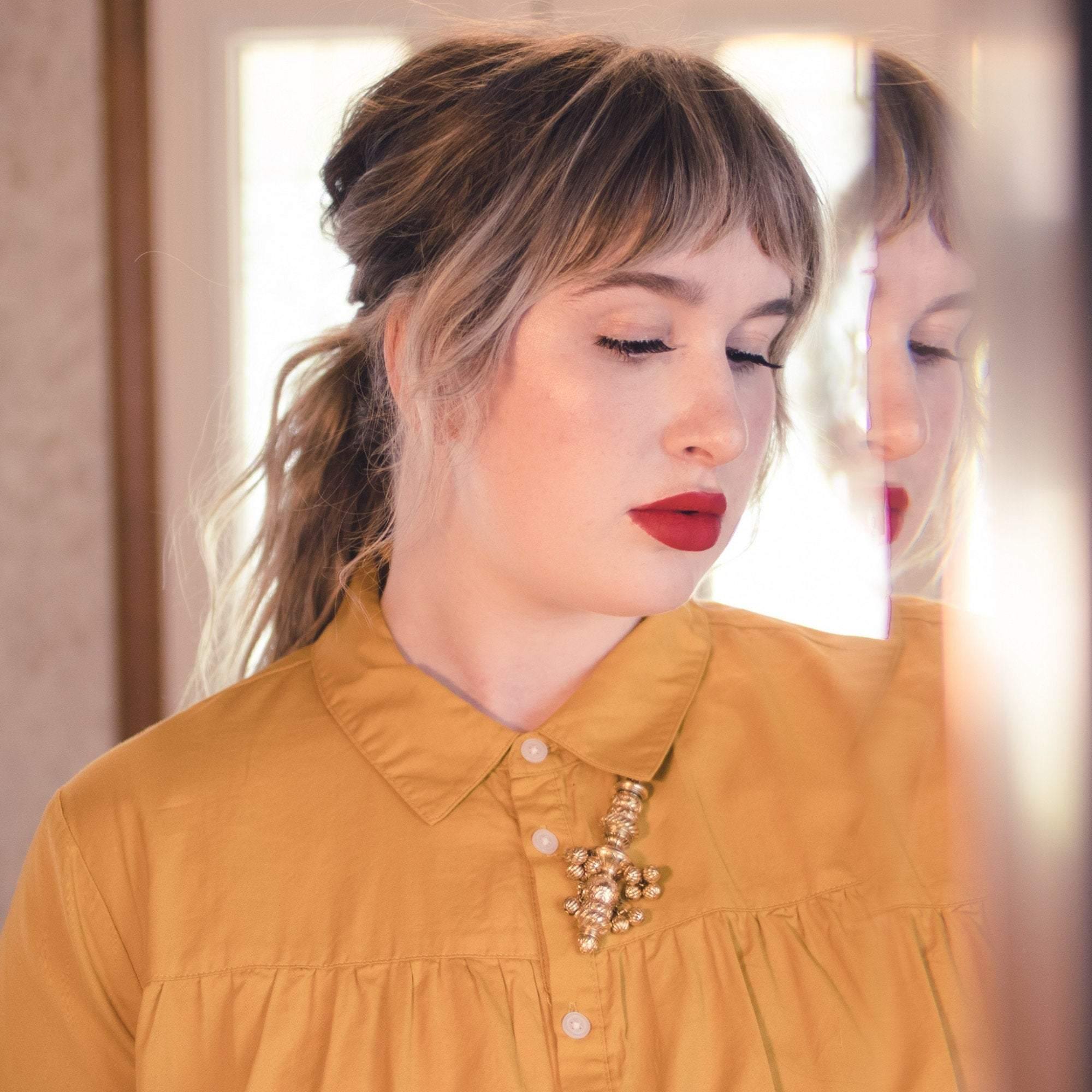 Vintage Lisner Huge Gold Brooch with Dangling Gold Bead Charms by Lisner - Vintage Meet Modern Vintage Jewelry - Chicago, Illinois - #oldhollywoodglamour #vintagemeetmodern #designervintage #jewelrybox #antiquejewelry #vintagejewelry