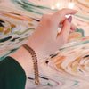 Vintage 1950s Rhinestone Line Bracelets in Green, Blue, and Red by 1950s - Vintage Meet Modern Vintage Jewelry - Chicago, Illinois - #oldhollywoodglamour #vintagemeetmodern #designervintage #jewelrybox #antiquejewelry #vintagejewelry