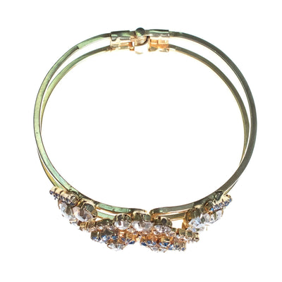Vintage 1950s Juliana Rhinestone Bracelet with Diamante Rhinestones by Juliana - Vintage Meet Modern Vintage Jewelry - Chicago, Illinois - #oldhollywoodglamour #vintagemeetmodern #designervintage #jewelrybox #antiquejewelry #vintagejewelry