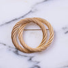 Vintage Christian Dior Double Knot Brooch by Christian Dior - Vintage Meet Modern Vintage Jewelry - Chicago, Illinois - #oldhollywoodglamour #vintagemeetmodern #designervintage #jewelrybox #antiquejewelry #vintagejewelry