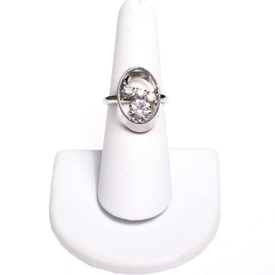 Vintage Art Deco Crystal Statement Ring by Art Deco - Vintage Meet Modern Vintage Jewelry - Chicago, Illinois - #oldhollywoodglamour #vintagemeetmodern #designervintage #jewelrybox #antiquejewelry #vintagejewelry