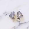 Vintage West Germany Sterling Silver Marcasite Leaf Earrings by West Germany - Vintage Meet Modern Vintage Jewelry - Chicago, Illinois - #oldhollywoodglamour #vintagemeetmodern #designervintage #jewelrybox #antiquejewelry #vintagejewelry
