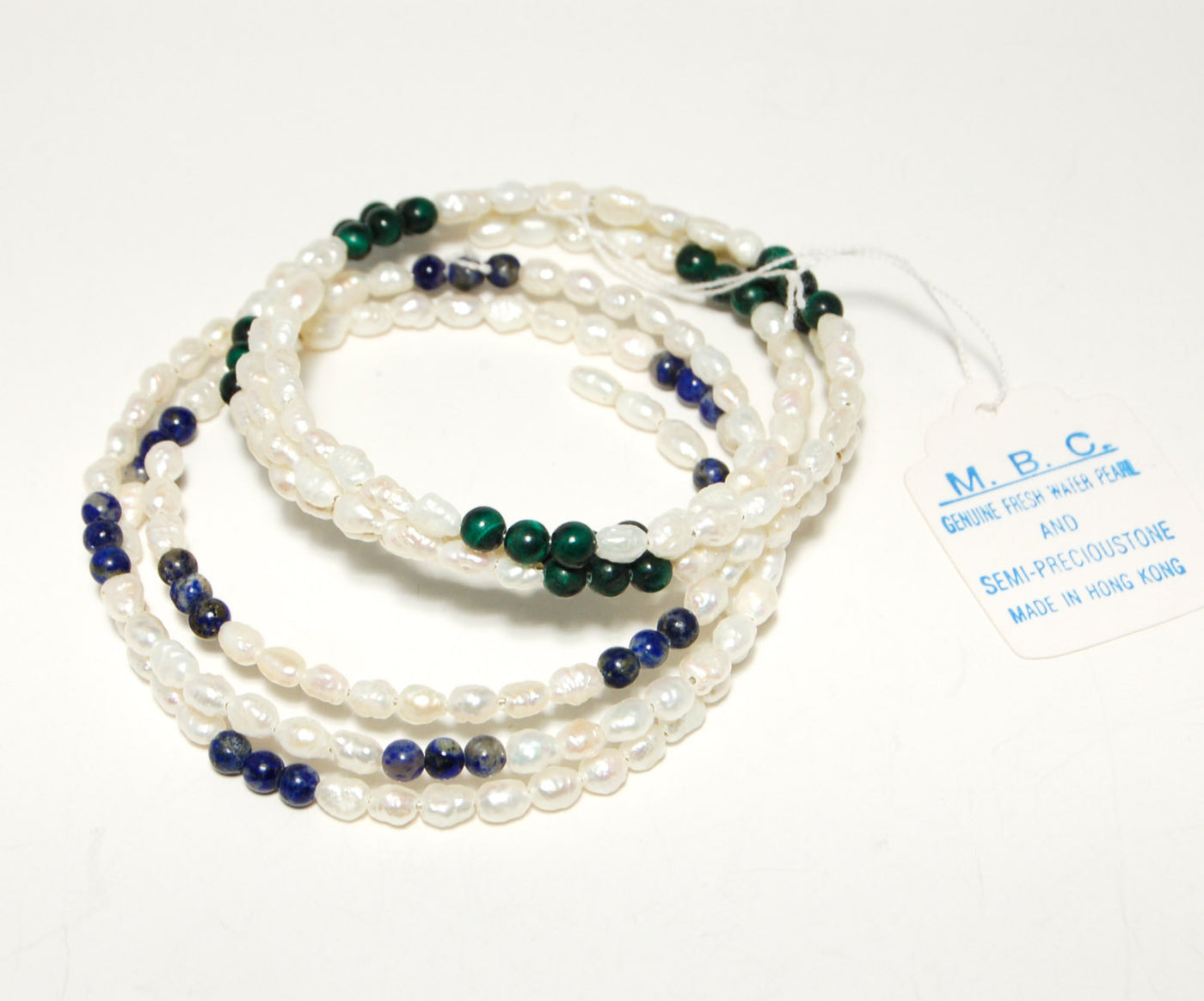 1960's Freshwater Pearl Coil Bracelets