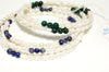 1960's Freshwater Pearl Coil Bracelets by 1960s Vintage - Vintage Meet Modern Vintage Jewelry - Chicago, Illinois - #oldhollywoodglamour #vintagemeetmodern #designervintage #jewelrybox #antiquejewelry #vintagejewelry