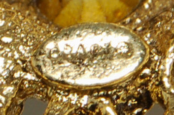 Heart Shaped Gold Tone Statement Necklace by Craft by Craft - Vintage Meet Modern Vintage Jewelry - Chicago, Illinois - #oldhollywoodglamour #vintagemeetmodern #designervintage #jewelrybox #antiquejewelry #vintagejewelry