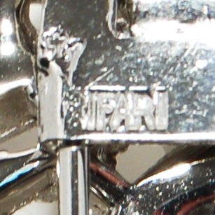 1940's Art Deco Rhinestone Brooch by Crown Trifari by Crown Trifari - Vintage Meet Modern Vintage Jewelry - Chicago, Illinois - #oldhollywoodglamour #vintagemeetmodern #designervintage #jewelrybox #antiquejewelry #vintagejewelry