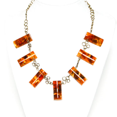 1930's Baltic Amber Beauty Necklace by 1930's - Vintage Meet Modern Vintage Jewelry - Chicago, Illinois - #oldhollywoodglamour #vintagemeetmodern #designervintage #jewelrybox #antiquejewelry #vintagejewelry