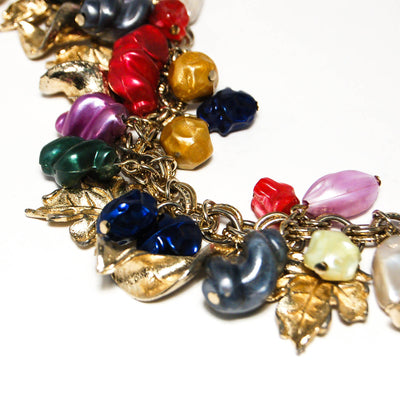 1950's Colorful Charm Bracelet by 1950's - Vintage Meet Modern Vintage Jewelry - Chicago, Illinois - #oldhollywoodglamour #vintagemeetmodern #designervintage #jewelrybox #antiquejewelry #vintagejewelry