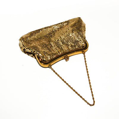 Gold Mesh Wristlet by Whiting and Davis by Whiting and Davis - Vintage Meet Modern Vintage Jewelry - Chicago, Illinois - #oldhollywoodglamour #vintagemeetmodern #designervintage #jewelrybox #antiquejewelry #vintagejewelry