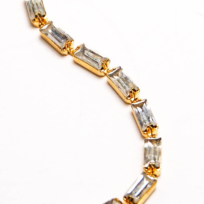 1970's Coral and Black Statement Necklace with Rhinestones by KJL by KJL - Vintage Meet Modern Vintage Jewelry - Chicago, Illinois - #oldhollywoodglamour #vintagemeetmodern #designervintage #jewelrybox #antiquejewelry #vintagejewelry