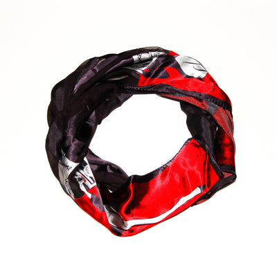 Scarf with Fashion Magazine Design by Lulu Guiness by Lulu Guiness - Vintage Meet Modern Vintage Jewelry - Chicago, Illinois - #oldhollywoodglamour #vintagemeetmodern #designervintage #jewelrybox #antiquejewelry #vintagejewelry