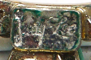 1960's Turquoise Scarab Earrings by Judy Lee by Judy Lee - Vintage Meet Modern Vintage Jewelry - Chicago, Illinois - #oldhollywoodglamour #vintagemeetmodern #designervintage #jewelrybox #antiquejewelry #vintagejewelry