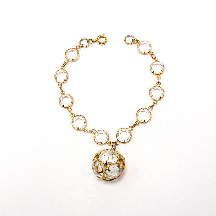 Swarovski Chicklet Bezel Set Crystal Bracelet by Swarovski - Vintage Meet Modern Vintage Jewelry - Chicago, Illinois - #oldhollywoodglamour #vintagemeetmodern #designervintage #jewelrybox #antiquejewelry #vintagejewelry