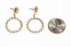 Rhinestone Door Knocker Earrings by Swarovski by Swarovski - Vintage Meet Modern Vintage Jewelry - Chicago, Illinois - #oldhollywoodglamour #vintagemeetmodern #designervintage #jewelrybox #antiquejewelry #vintagejewelry
