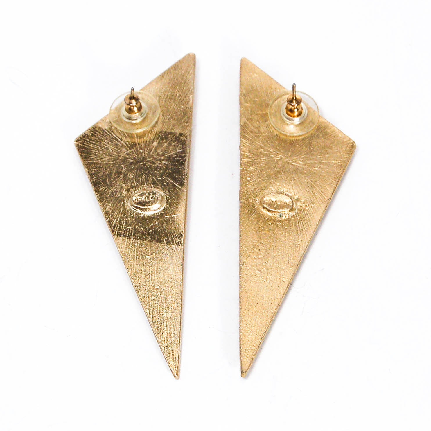 1980s Dagger Statement Earrings by Park Lane by Park Lane - Vintage Meet Modern Vintage Jewelry - Chicago, Illinois - #oldhollywoodglamour #vintagemeetmodern #designervintage #jewelrybox #antiquejewelry #vintagejewelry
