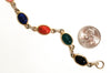 1960's Colorful Scarab Bracelet by 1960s Vintage - Vintage Meet Modern Vintage Jewelry - Chicago, Illinois - #oldhollywoodglamour #vintagemeetmodern #designervintage #jewelrybox #antiquejewelry #vintagejewelry