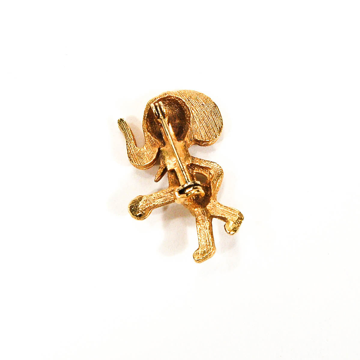 1950's Boxing Elephant Rhinestone Brooch by 1950's - Vintage Meet Modern Vintage Jewelry - Chicago, Illinois - #oldhollywoodglamour #vintagemeetmodern #designervintage #jewelrybox #antiquejewelry #vintagejewelry