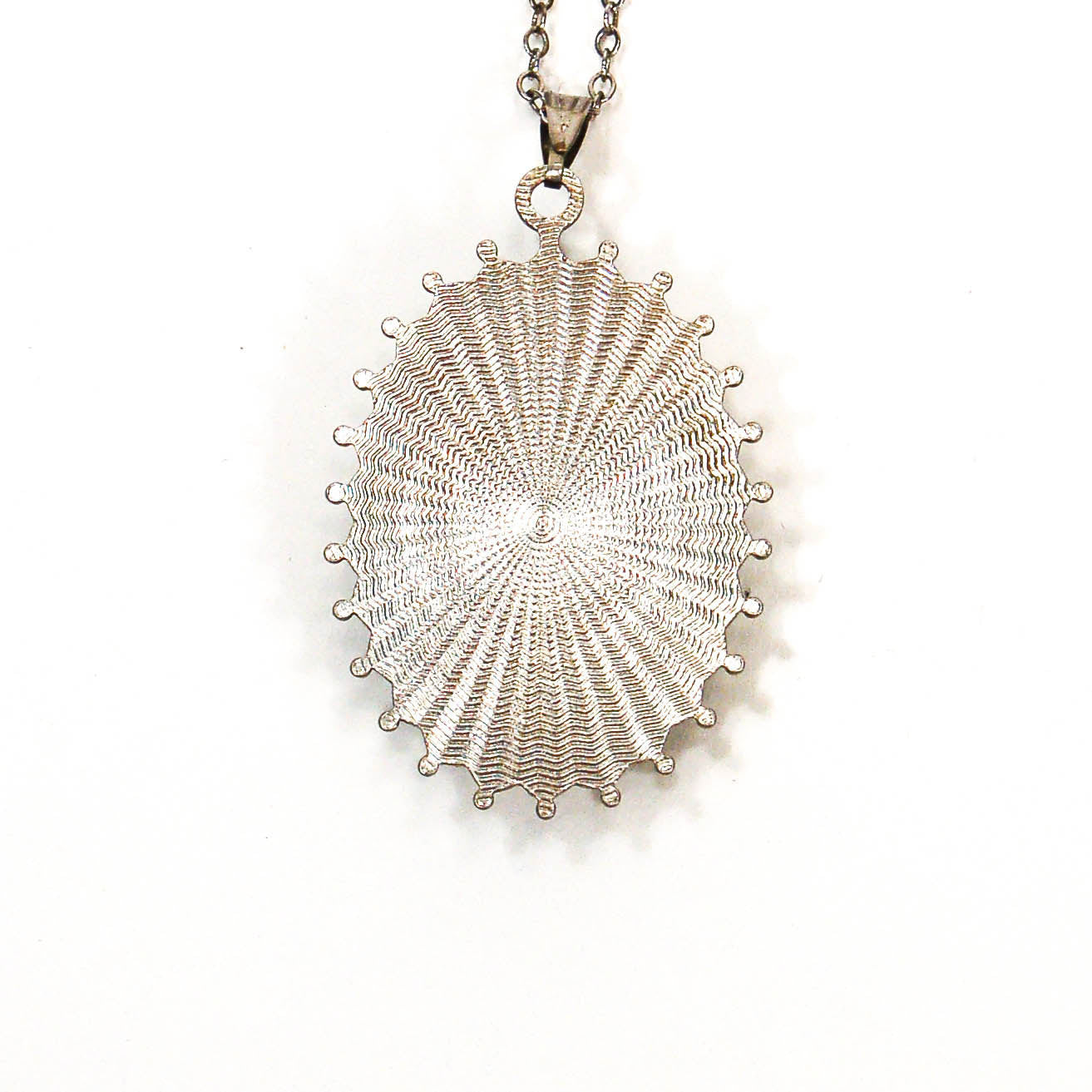 1960's Moss Green Art Glass Necklace by 1960s Vintage - Vintage Meet Modern Vintage Jewelry - Chicago, Illinois - #oldhollywoodglamour #vintagemeetmodern #designervintage #jewelrybox #antiquejewelry #vintagejewelry