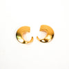 Over Sized Gold Tone Earrings by Clara Studio Inc by Clara Studio Inc - Vintage Meet Modern Vintage Jewelry - Chicago, Illinois - #oldhollywoodglamour #vintagemeetmodern #designervintage #jewelrybox #antiquejewelry #vintagejewelry