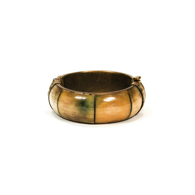 1970's Polished Bone Bangle by 1970's - Vintage Meet Modern Vintage Jewelry - Chicago, Illinois - #oldhollywoodglamour #vintagemeetmodern #designervintage #jewelrybox #antiquejewelry #vintagejewelry