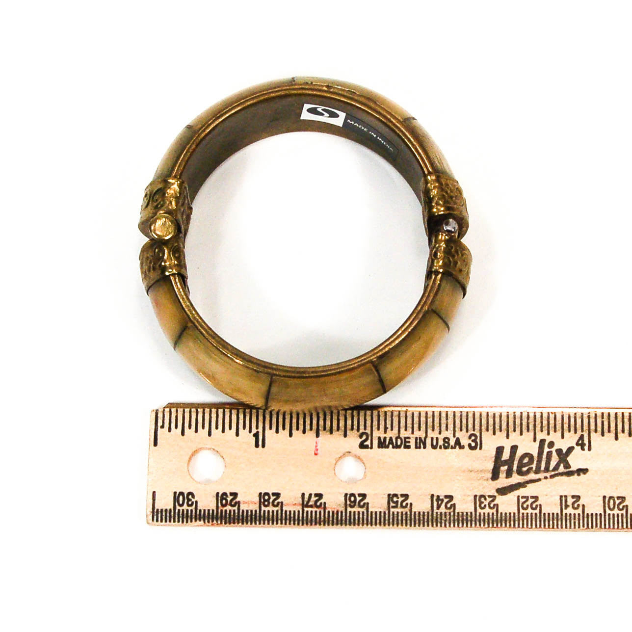 1970's Polished Bone Bangle by 1970's - Vintage Meet Modern Vintage Jewelry - Chicago, Illinois - #oldhollywoodglamour #vintagemeetmodern #designervintage #jewelrybox #antiquejewelry #vintagejewelry