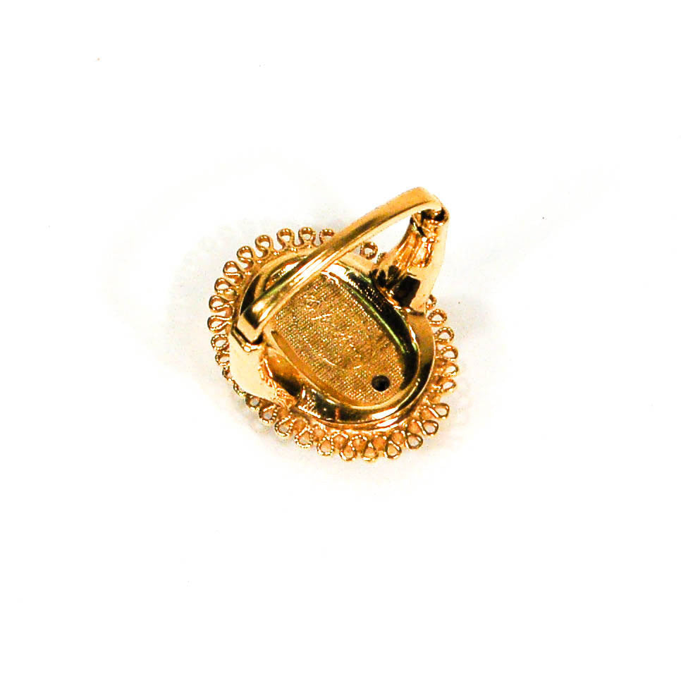 1960's Cameo Ring by Vendome by 1960s Vintage - Vintage Meet Modern Vintage Jewelry - Chicago, Illinois - #oldhollywoodglamour #vintagemeetmodern #designervintage #jewelrybox #antiquejewelry #vintagejewelry