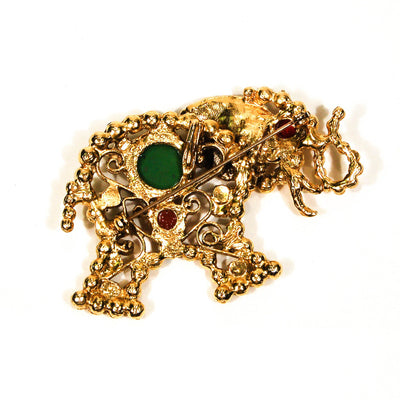 Bejeweled Moroccan Elephant Brooch by Juliana D & E by Juliana D & E - Vintage Meet Modern Vintage Jewelry - Chicago, Illinois - #oldhollywoodglamour #vintagemeetmodern #designervintage #jewelrybox #antiquejewelry #vintagejewelry